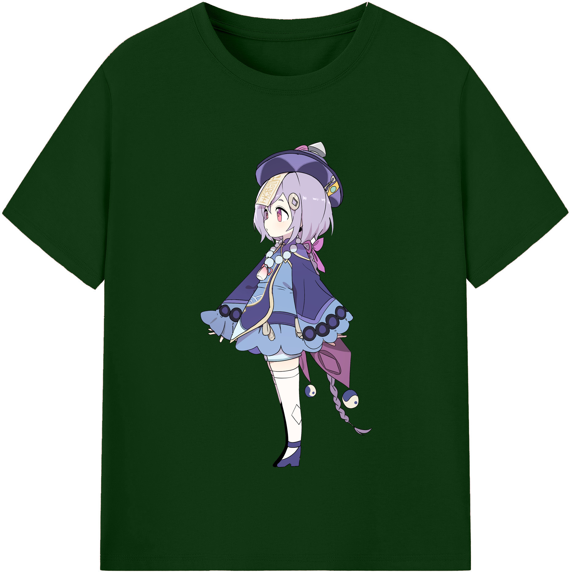 げんし神 七七 なな  genshin Nana 綿100％半袖Tシャツ（フロントプリント）